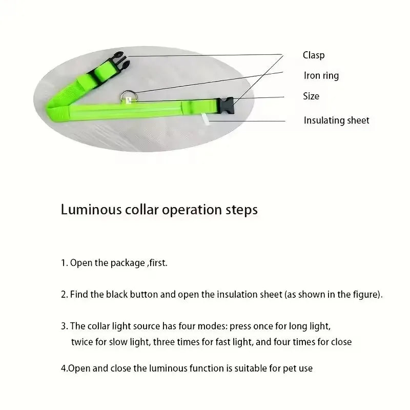 LED Pet Dog Collar